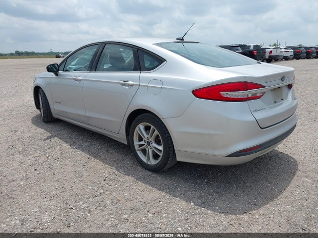3FA6P0UUXJR278852 Ford Fusion Hybrid S