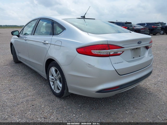 3FA6P0UU6JR282073 Ford Fusion Hybrid S