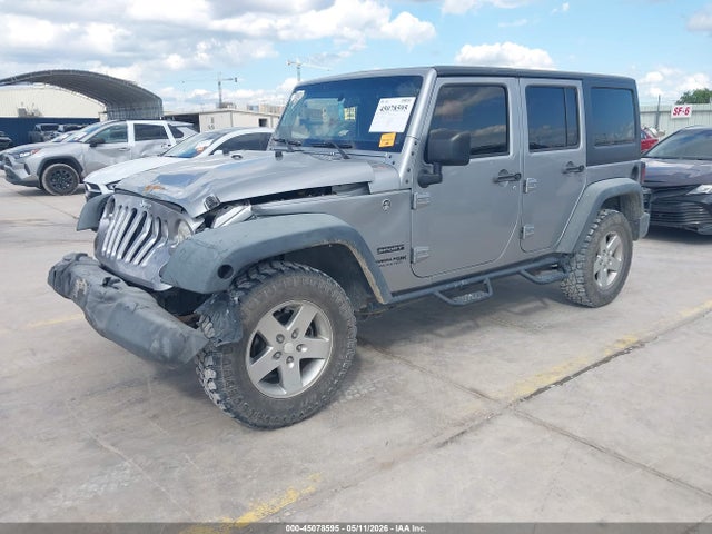 1C4BJWDG3JL878666 Jeep Wrangler Jk Unlimited Sport 4x4