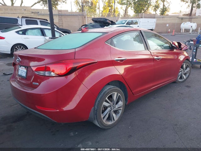 Aukcja sprzedaży 2014 Hyundai Elantra Limited, vin: 5NPDH4AE5EH533516, numer aukcji: 45078601