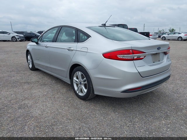 3FA6P0UU2JR278957 Ford Fusion Hybrid S