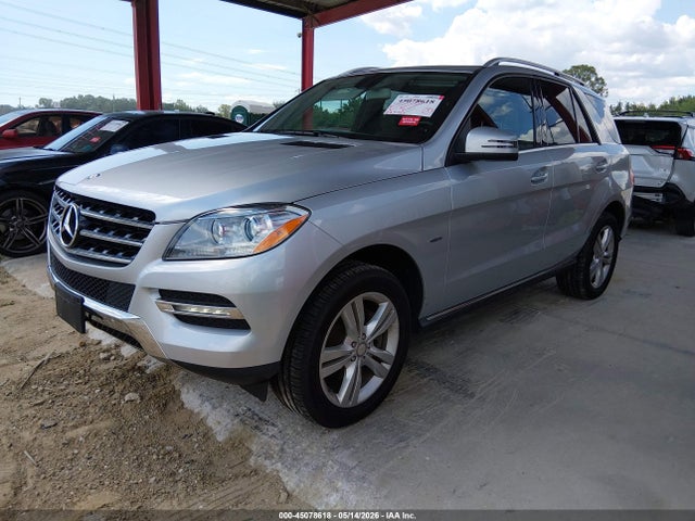 45078618 :رقم المزاد ، 4JGDA5HB6CA022452 vin ، 2012 Mercedes-benz Ml 350 4matic مزاد بيع