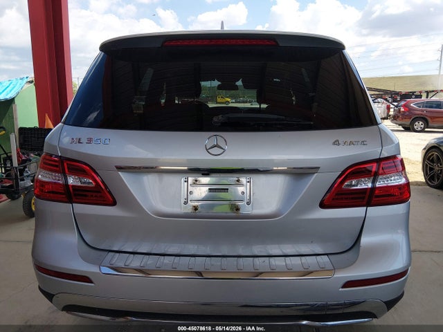 45078618 :رقم المزاد ، 4JGDA5HB6CA022452 vin ، 2012 Mercedes-benz Ml 350 4matic مزاد بيع