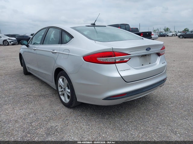 2018 Ford Fusion Hybrid S მანქანა იყიდება აუქციონზე, vin: 3FA6P0UU3JR278952, აუქციონის ნომერი: 45078641