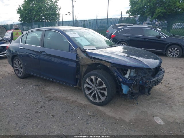 2015 Honda Accord Sport მანქანა იყიდება აუქციონზე, vin: 1HGCR2F53FA041308, აუქციონის ნომერი: 45078668