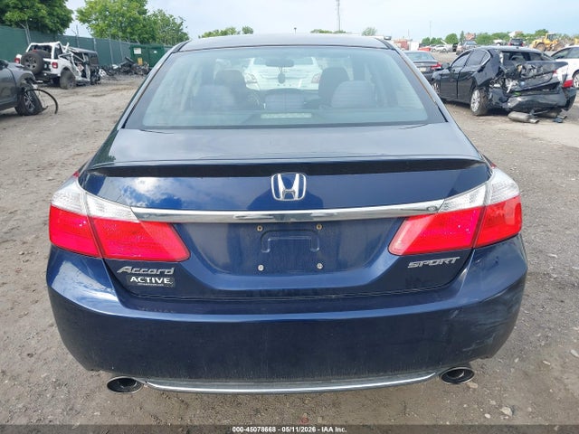 2015 Honda Accord Sport მანქანა იყიდება აუქციონზე, vin: 1HGCR2F53FA041308, აუქციონის ნომერი: 45078668