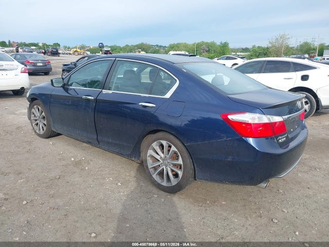 2015 Honda Accord Sport მანქანა იყიდება აუქციონზე, vin: 1HGCR2F53FA041308, აუქციონის ნომერი: 45078668