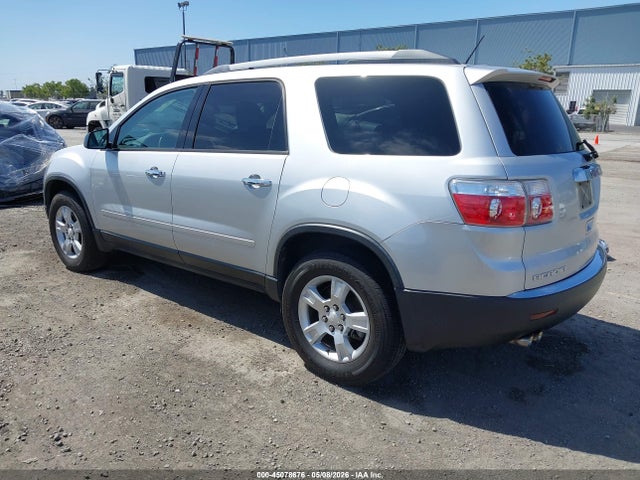 2012 Gmc Acadia Sl მანქანა იყიდება აუქციონზე, vin: 1GKKRNED4CJ226763, აუქციონის ნომერი: 45078676
