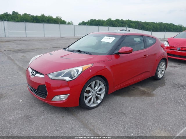 Продажа на аукционе авто 2012 Hyundai Veloster Base W/red/black, vin: KMHTC6AD9CU056018, номер лота: 45078739