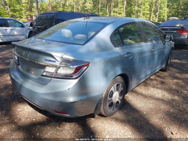 2013 Honda Civic Hybrid მანქანა იყიდება აუქციონზე, vin: 19XFB4F27DE203324, აუქციონის ნომერი: 45078772