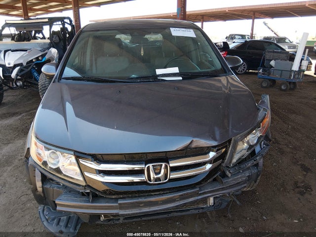 2015 Honda Odyssey Ex-l მანქანა იყიდება აუქციონზე, vin: 5FNRL5H65FB122237, აუქციონის ნომერი: 45078820