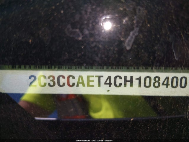 Продаж на аукціоні авто 2012 Chrysler 300c, vin: 2C3CCAET4CH108400, номер лоту: 45078857