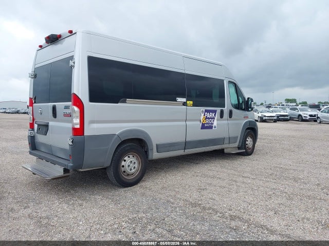 2018 Ram Promaster 2500 Window Van High Roof 159 Wb მანქანა იყიდება აუქციონზე, vin: 3C7WRVPG8JE154726, აუქციონის ნომერი: 45078867