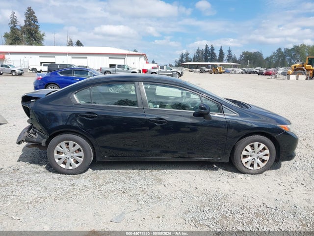 Aukcja sprzedaży 2012 Honda Civic Lx, vin: 19XFB2F52CE391053, numer aukcji: 45078890