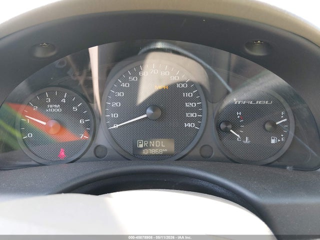 45078908 :رقم المزاد ، 1G1ZU54825F141061 vin ، 2005 Chevrolet Malibu Lt مزاد بيع