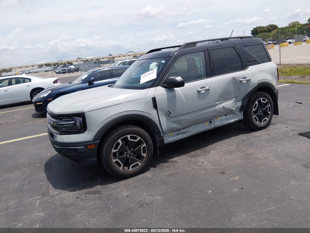 2021 Ford Bronco Sport Outer Banks მანქანა იყიდება აუქციონზე, vin: 3FMCR9C6XMRA41664, აუქციონის ნომერი: 45078922