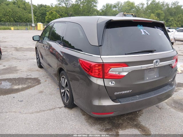 2019 Honda Odyssey Elite მანქანა იყიდება აუქციონზე, vin: 5FNRL6H92KB060502, აუქციონის ნომერი: 45078942
