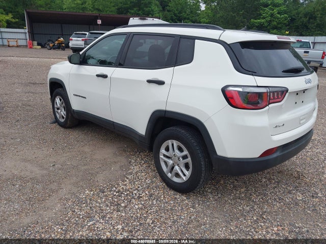 Продаж на аукціоні авто 2018 Jeep Compass Sport 4x4, vin: 3C4NJDAB0JT392282, номер лоту: 45078945