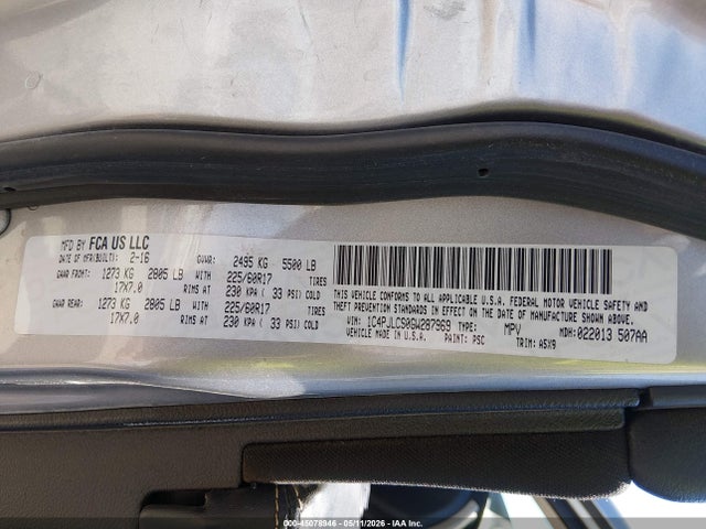 Jeep Cherokee Latitude 2016 1C4PJLCS0GW287969 Image 9