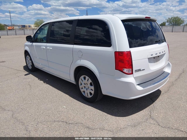 Продажа на аукционе авто 2016 Dodge Grand Caravan Se, vin: 2C4RDGBG7GR122563, номер лота: 45078960