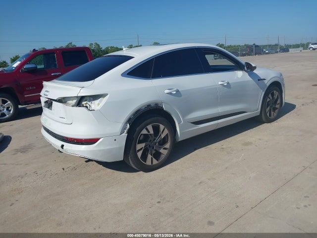 2021 Audi E-tron Sportback Prestige Quattro მანქანა იყიდება აუქციონზე, vin: WA13AAGE6MB038323, აუქციონის ნომერი: 45079016