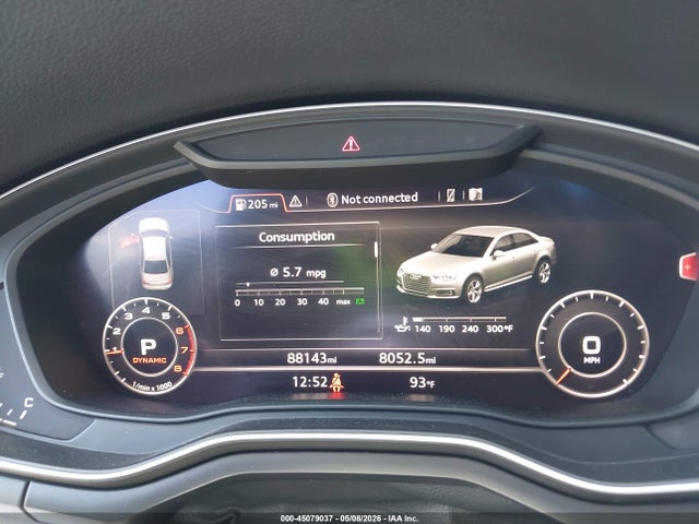 Aukcja sprzedaży 2018 Audi A4 2.0t Tech Ultra Premium/2.0t Ultra Premium, vin: WAUKMAF4XJA224950, numer aukcji: 45079037