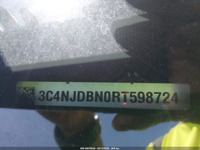Продажа на аукционе авто 2024 Jeep Compass Latitude 4x4, vin: 3C4NJDBN0RT598724, номер лота: 45079038