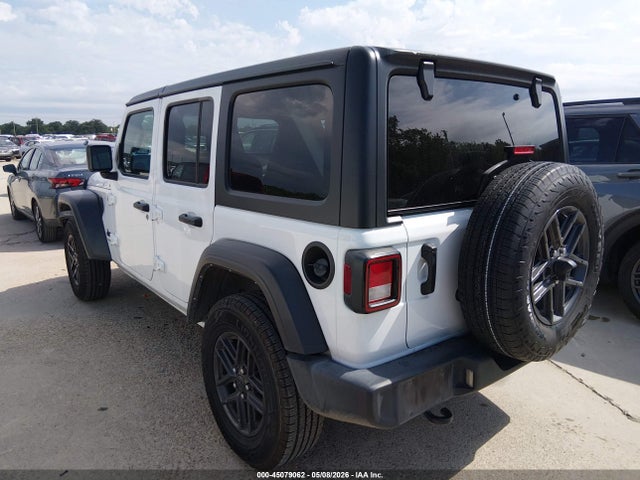 Aukcja sprzedaży 2024 Jeep Wrangler 4-door Sport S 4x4, vin: 1C4PJXDN2RW268780, numer aukcji: 45079062
