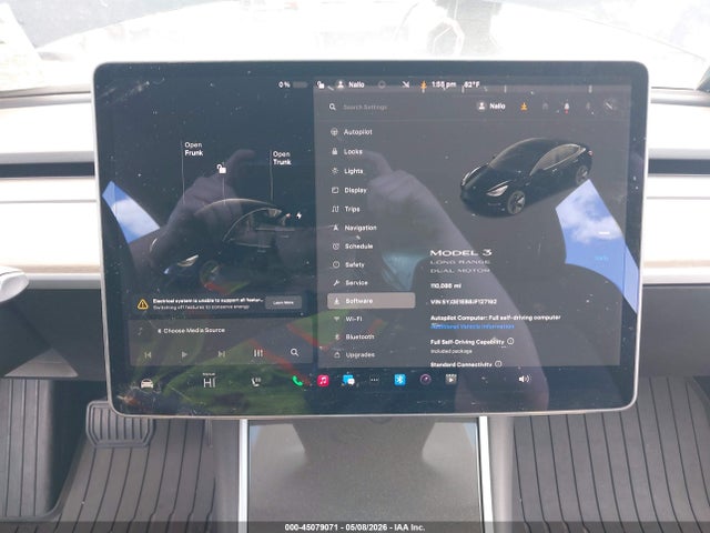 Продажа на аукционе авто 2018 Tesla Model 3 Long Range/performance, vin: 5YJ3E1EB8JF127192, номер лота: 45079071