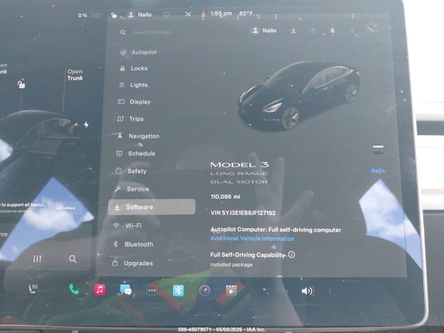 Продажа на аукционе авто 2018 Tesla Model 3 Long Range/performance, vin: 5YJ3E1EB8JF127192, номер лота: 45079071