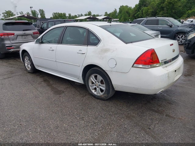 Aukcja sprzedaży 2015 Chevrolet Impala Limited Ls, vin: 2G1WA5E30F1106350, numer aukcji: 45079090
