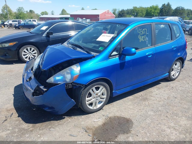 45079105 :رقم المزاد ، JHMGD38677S036858 vin ، 2007 Honda Fit Sport مزاد بيع