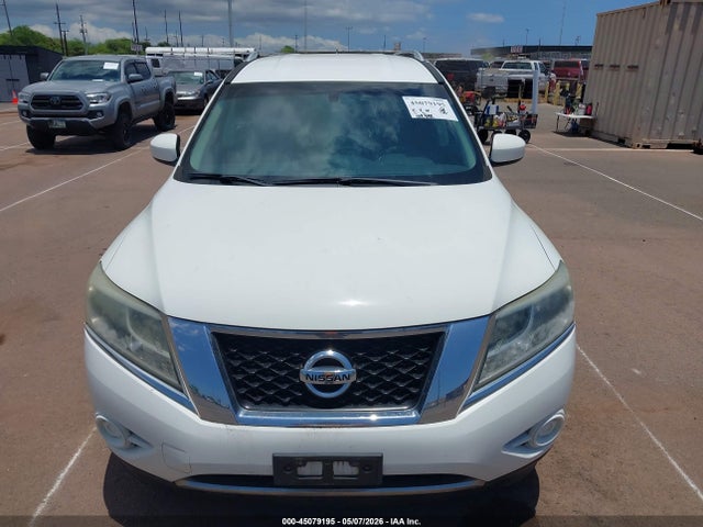 2015 Nissan Pathfinder S მანქანა იყიდება აუქციონზე, vin: 5N1AR2MNXFC657533, აუქციონის ნომერი: 45079195