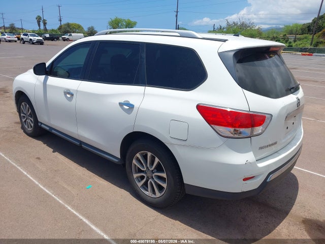 2015 Nissan Pathfinder S მანქანა იყიდება აუქციონზე, vin: 5N1AR2MNXFC657533, აუქციონის ნომერი: 45079195