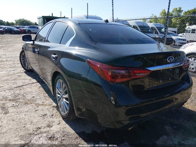 2020 Infiniti Q50 Luxe მანქანა იყიდება აუქციონზე, vin: JN1EV7AP4LM204537, აუქციონის ნომერი: 45079223