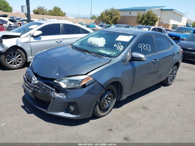 2016 Toyota Corolla S Plus მანქანა იყიდება აუქციონზე, vin: 5YFBURHE2GP509475, აუქციონის ნომერი: 45079253