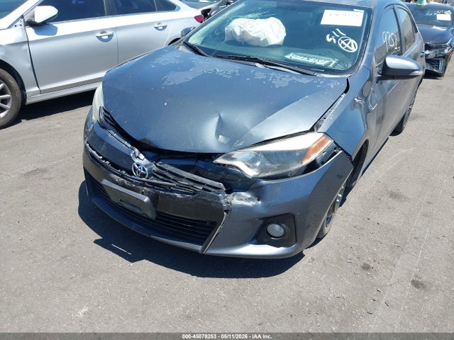2016 Toyota Corolla S Plus მანქანა იყიდება აუქციონზე, vin: 5YFBURHE2GP509475, აუქციონის ნომერი: 45079253