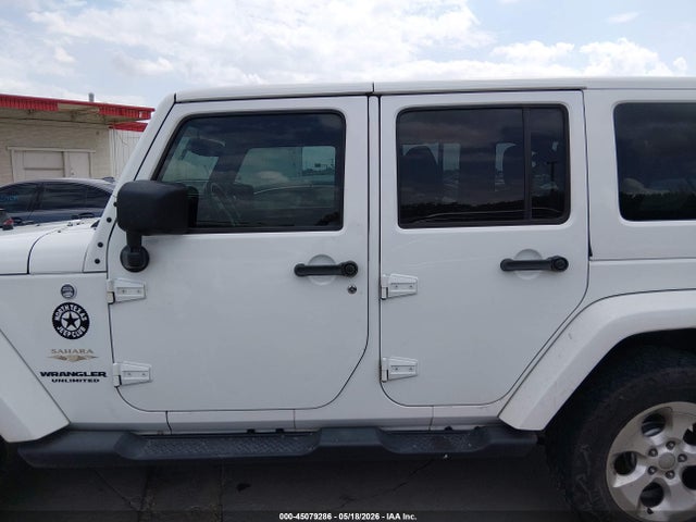 Auction sale of the 2014 Jeep Wrangler Unlimited Sahara, vin: 1C4BJWEG6EL100110, lot number: 45079286