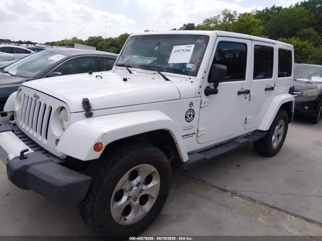 Auction sale of the 2014 Jeep Wrangler Unlimited Sahara, vin: 1C4BJWEG6EL100110, lot number: 45079286