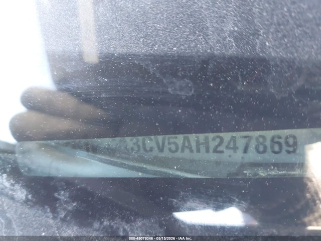 45079346 :رقم المزاد ، 2B3CA3CV5AH247869 vin ، 2010 Dodge Charger Sxt مزاد بيع