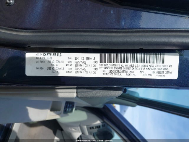 Aukcja sprzedaży 2008 Jeep Liberty Sport, vin: 1J8GN28K08W285768, numer aukcji: 45079413