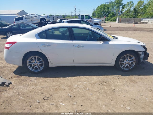 2011 Nissan Maxima 3.5 Sv მანქანა იყიდება აუქციონზე, vin: 1N4AA5AP9BC862540, აუქციონის ნომერი: 45079419