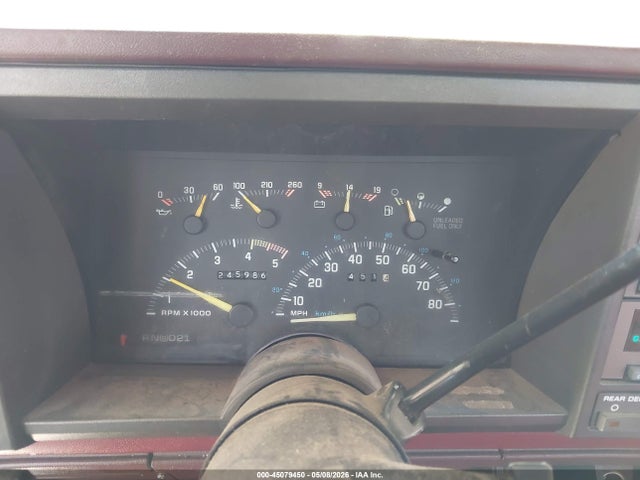 45079450 :رقم المزاد ، 1GCGC24N4ME124255 vin ، 1991 Chevrolet Gmt-400 C2500 مزاد بيع