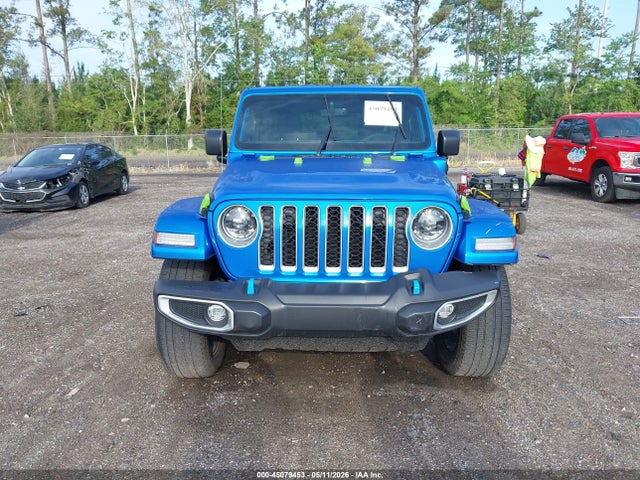 2023 Jeep Wrangler 4xe Sahara 4x4 მანქანა იყიდება აუქციონზე, vin: 1C4JJXP68PW557718, აუქციონის ნომერი: 45079453