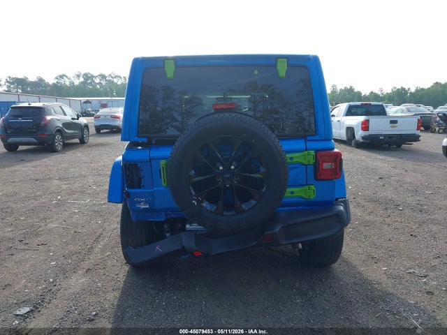 2023 Jeep Wrangler 4xe Sahara 4x4 მანქანა იყიდება აუქციონზე, vin: 1C4JJXP68PW557718, აუქციონის ნომერი: 45079453