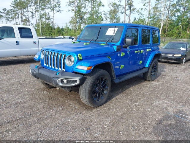 2023 Jeep Wrangler 4xe Sahara 4x4 მანქანა იყიდება აუქციონზე, vin: 1C4JJXP68PW557718, აუქციონის ნომერი: 45079453