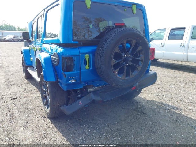 2023 Jeep Wrangler 4xe Sahara 4x4 მანქანა იყიდება აუქციონზე, vin: 1C4JJXP68PW557718, აუქციონის ნომერი: 45079453