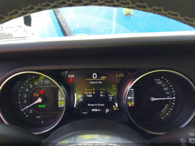 2023 Jeep Wrangler 4xe Sahara 4x4 მანქანა იყიდება აუქციონზე, vin: 1C4JJXP68PW557718, აუქციონის ნომერი: 45079453