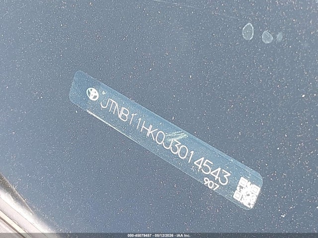 Aukcja sprzedaży 2018 Toyota Camry Le, vin: JTNB11HK0J3014543, numer aukcji: 45079457