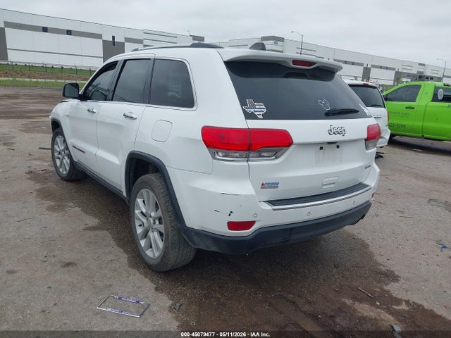 Продажа на аукционе авто 2017 Jeep Grand Cherokee Limited 4x2, vin: 1C4RJEBG3HC638023, номер лота: 45079477